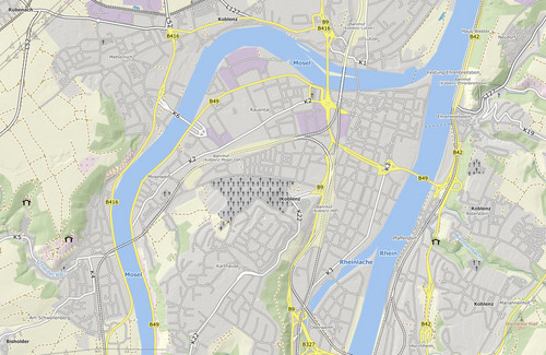 Karte RP Ausschnitt aus dem Darstellungsdienst Karte RP